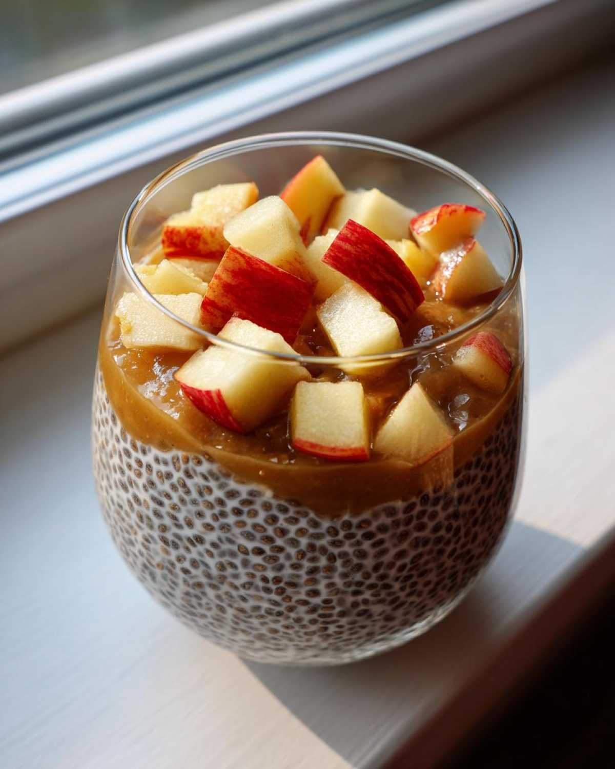 Apple Cinnamon Chia Pudding - detail 3