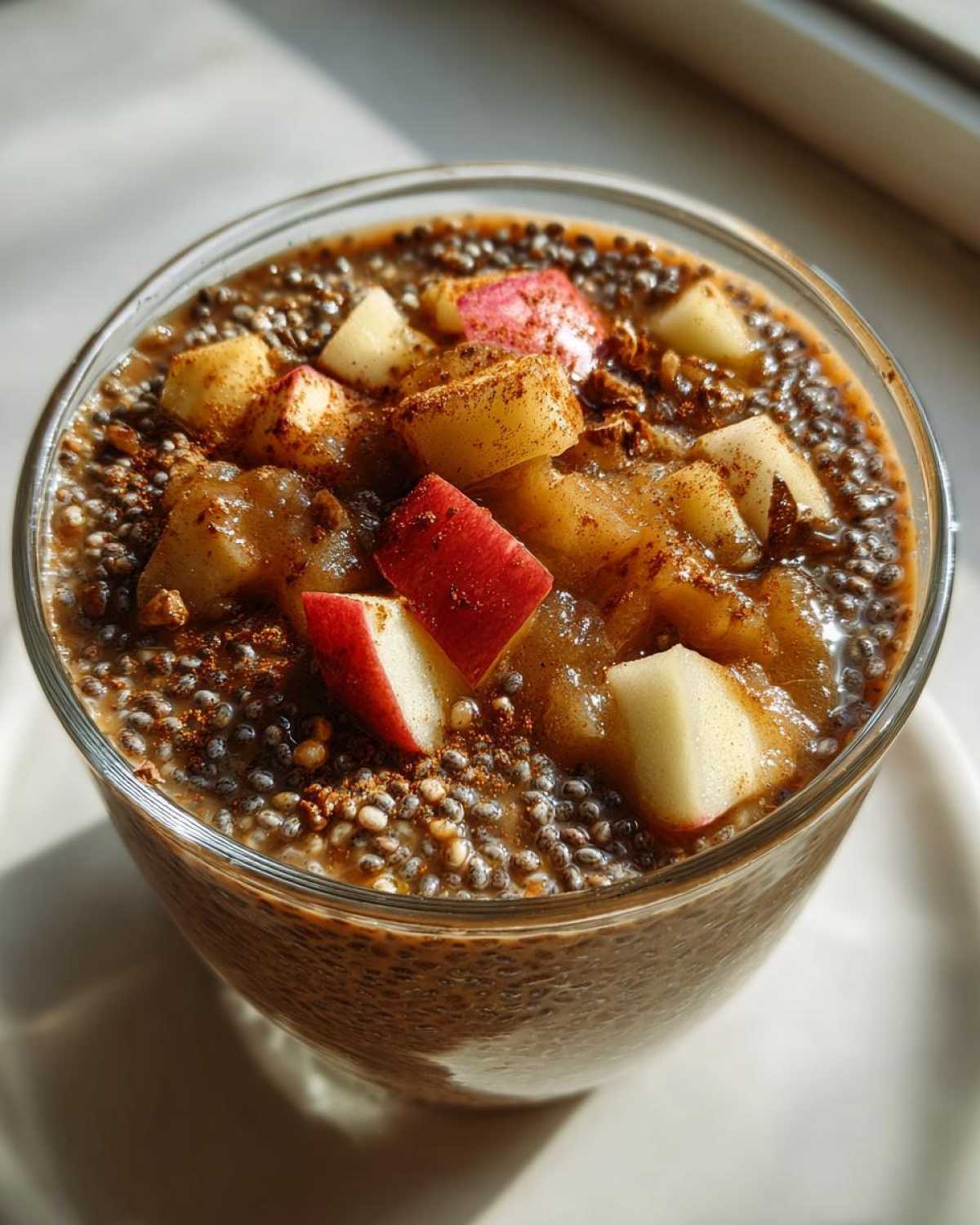 Apple Cinnamon Chia Pudding - detail 4