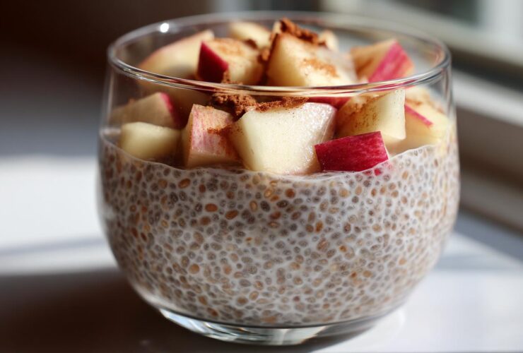 Apple Cinnamon Chia Pudding
