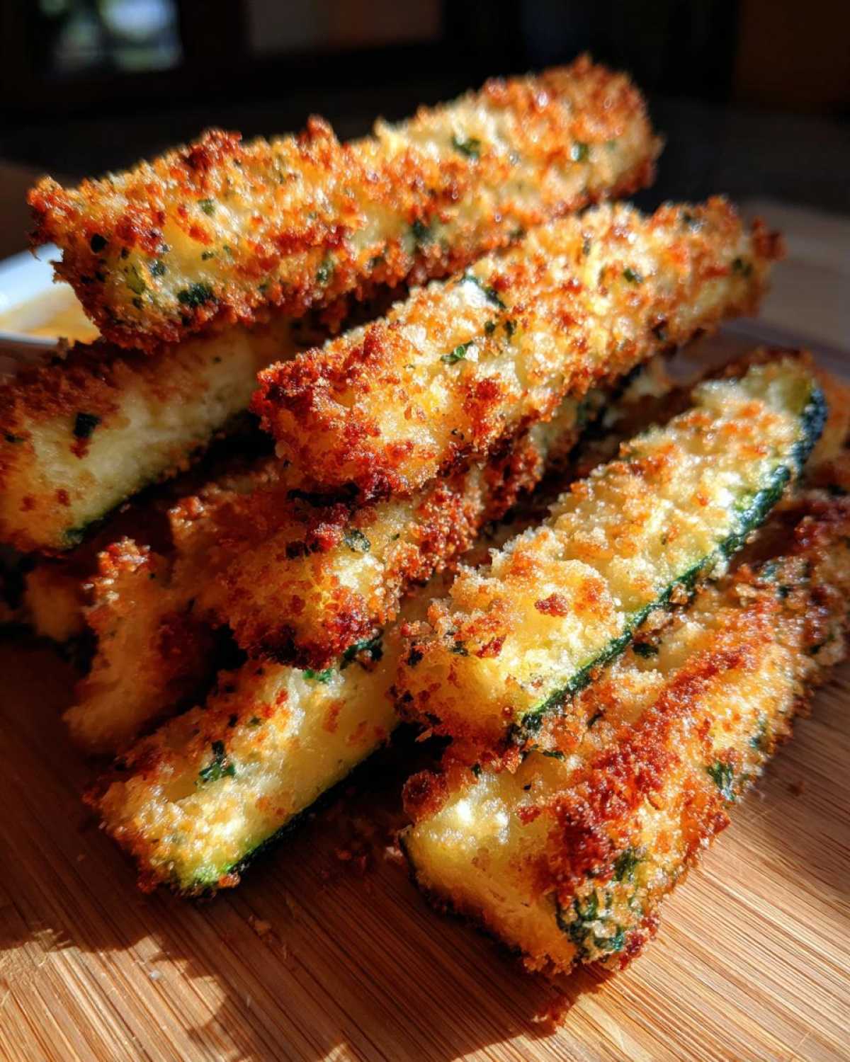 Baked Parmesan Zucchini Fries - detail 3
