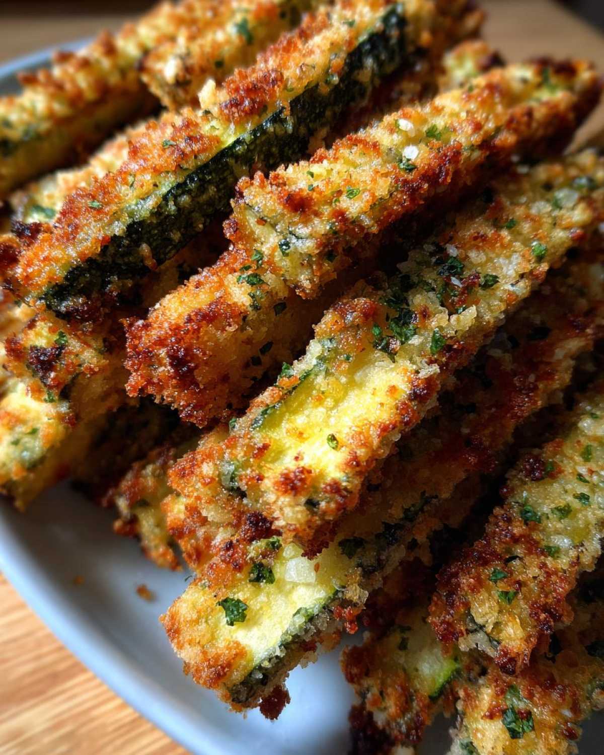 Baked Parmesan Zucchini Fries - detail 4