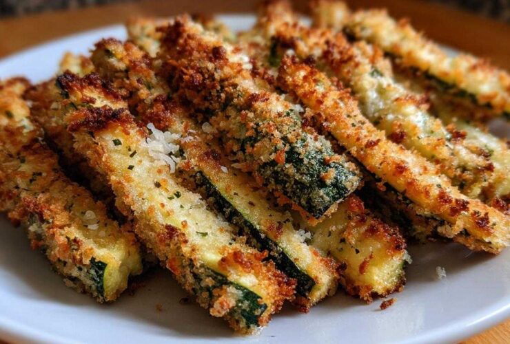Baked Parmesan Zucchini Fries