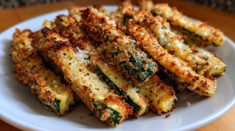 Baked Parmesan Zucchini Fries