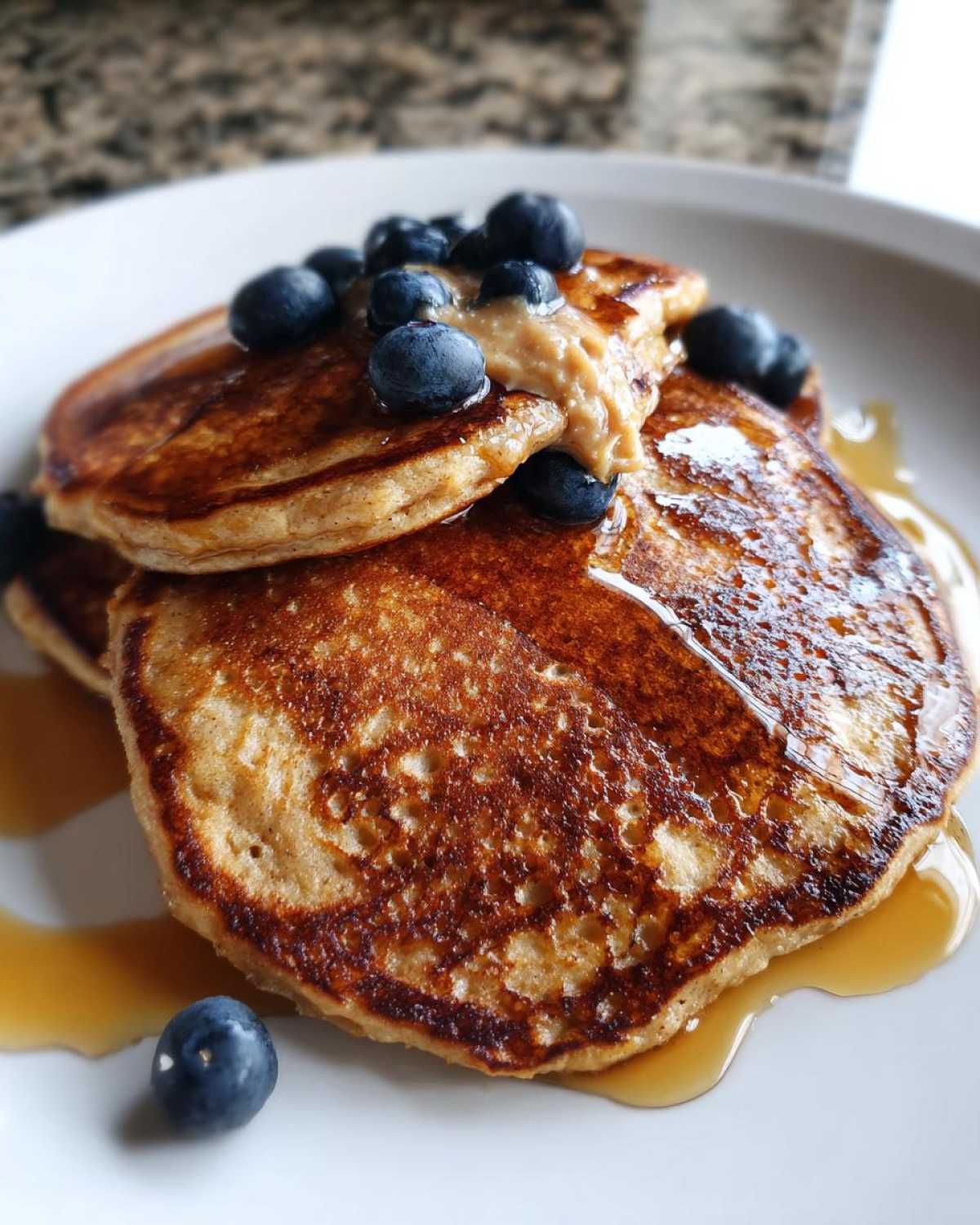 Banana Almond Butter Pancakes - detail 1