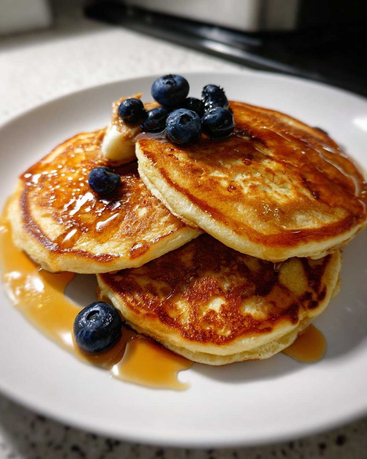 Banana Almond Butter Pancakes - detail 2