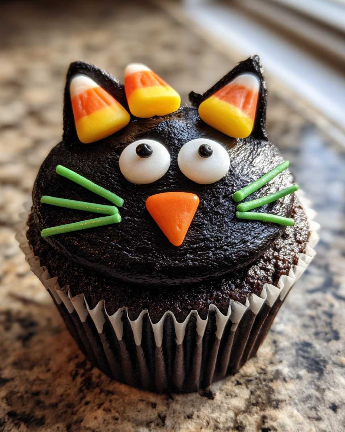 Black Cat Cupcakes - detail 3