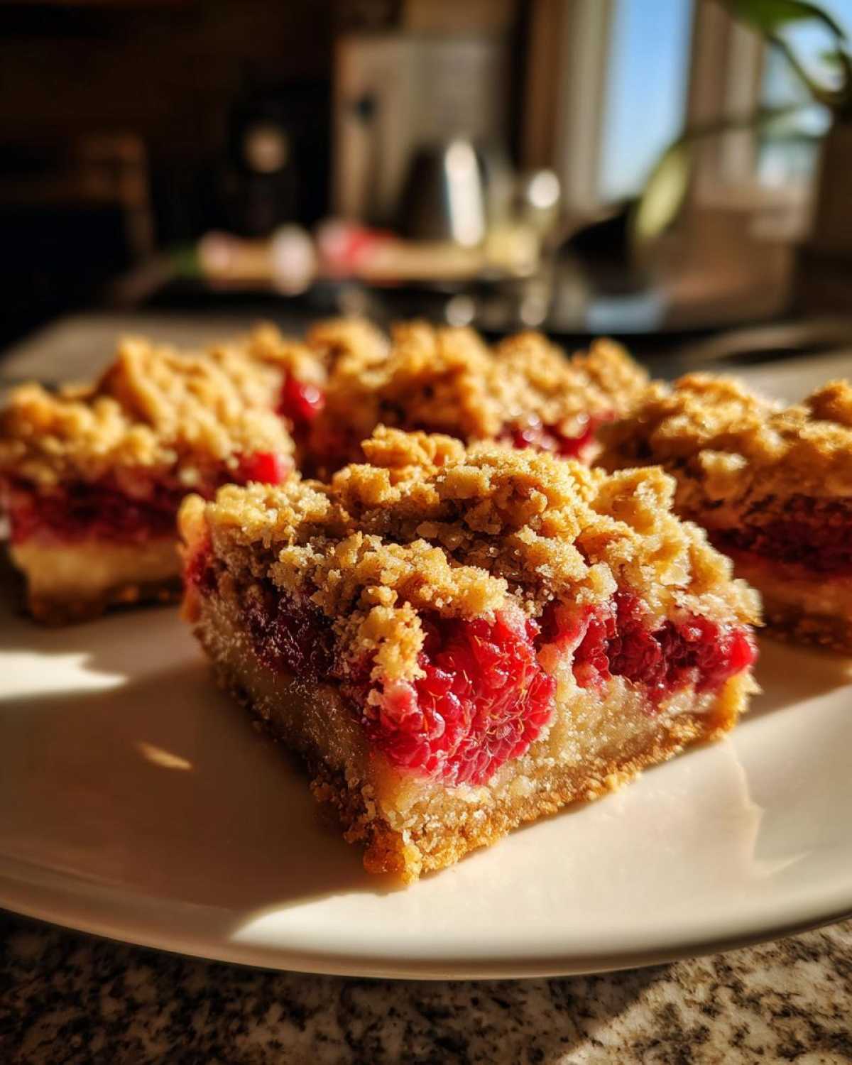Black Raspberry Crumble Bars - detail 2