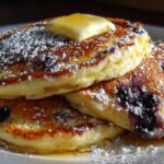 Blueberry Lemon Ricotta Pancakes