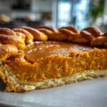 Braided Edge Pumpkin Pie Crust