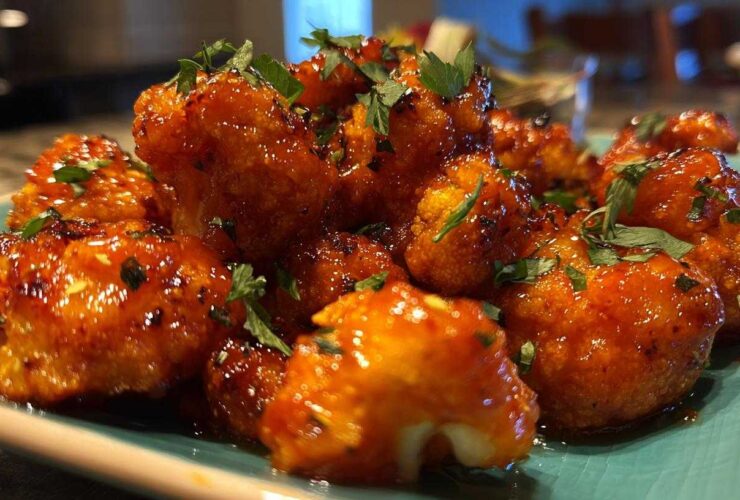 Buffalo Cauliflower Bites