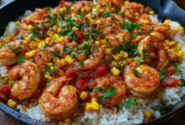 Cajun Shrimp and Rice Skillet
