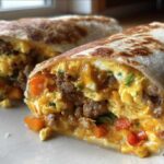 Campfire Breakfast Burritos