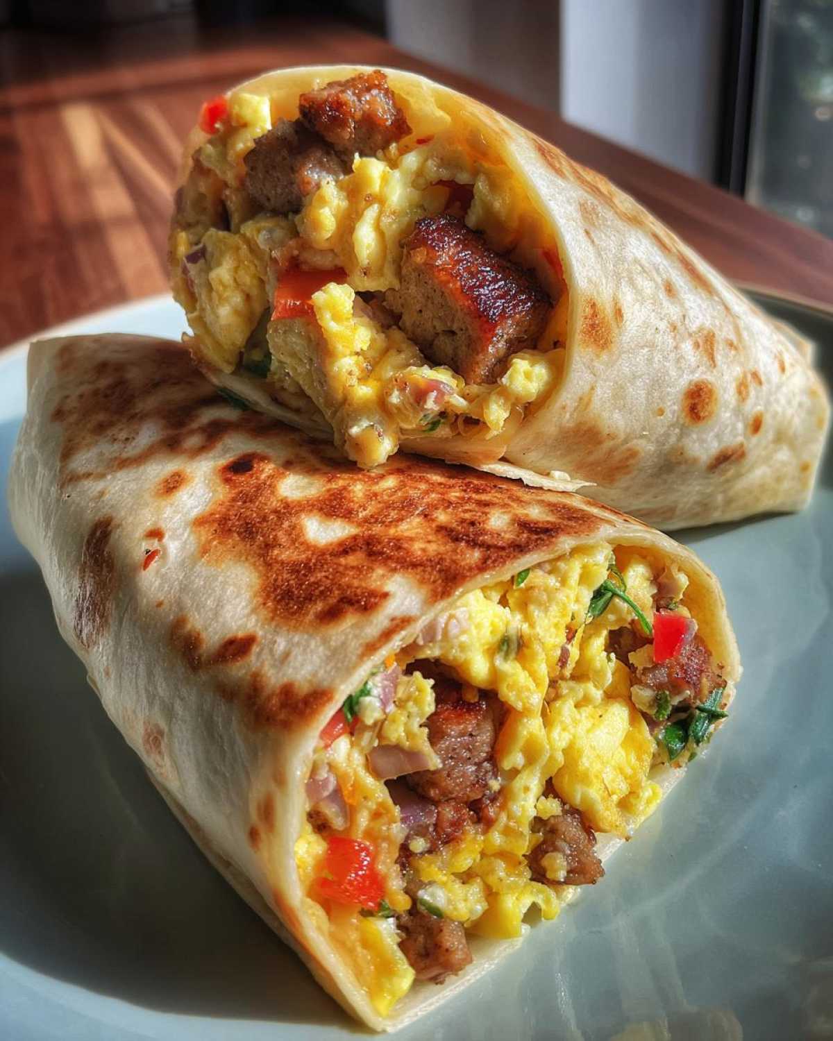 Campfire Breakfast Burritos - detail 4