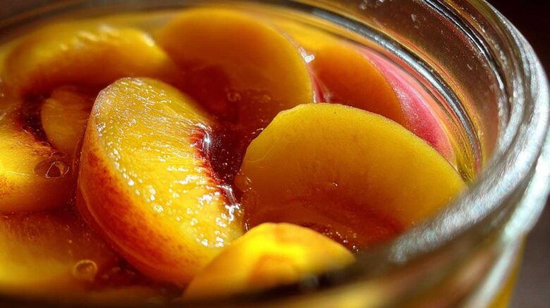 Canning Fresh Peaches in Light Syrup