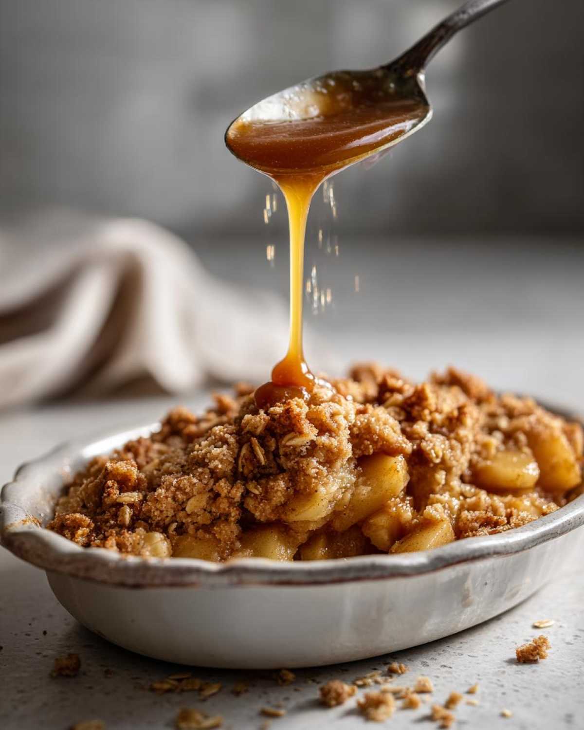 Caramel Apple Crisp - detail 4