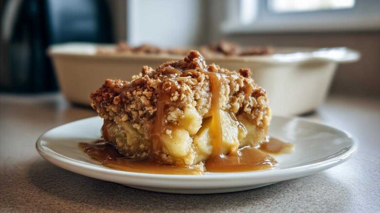 Caramel Apple Crisp
