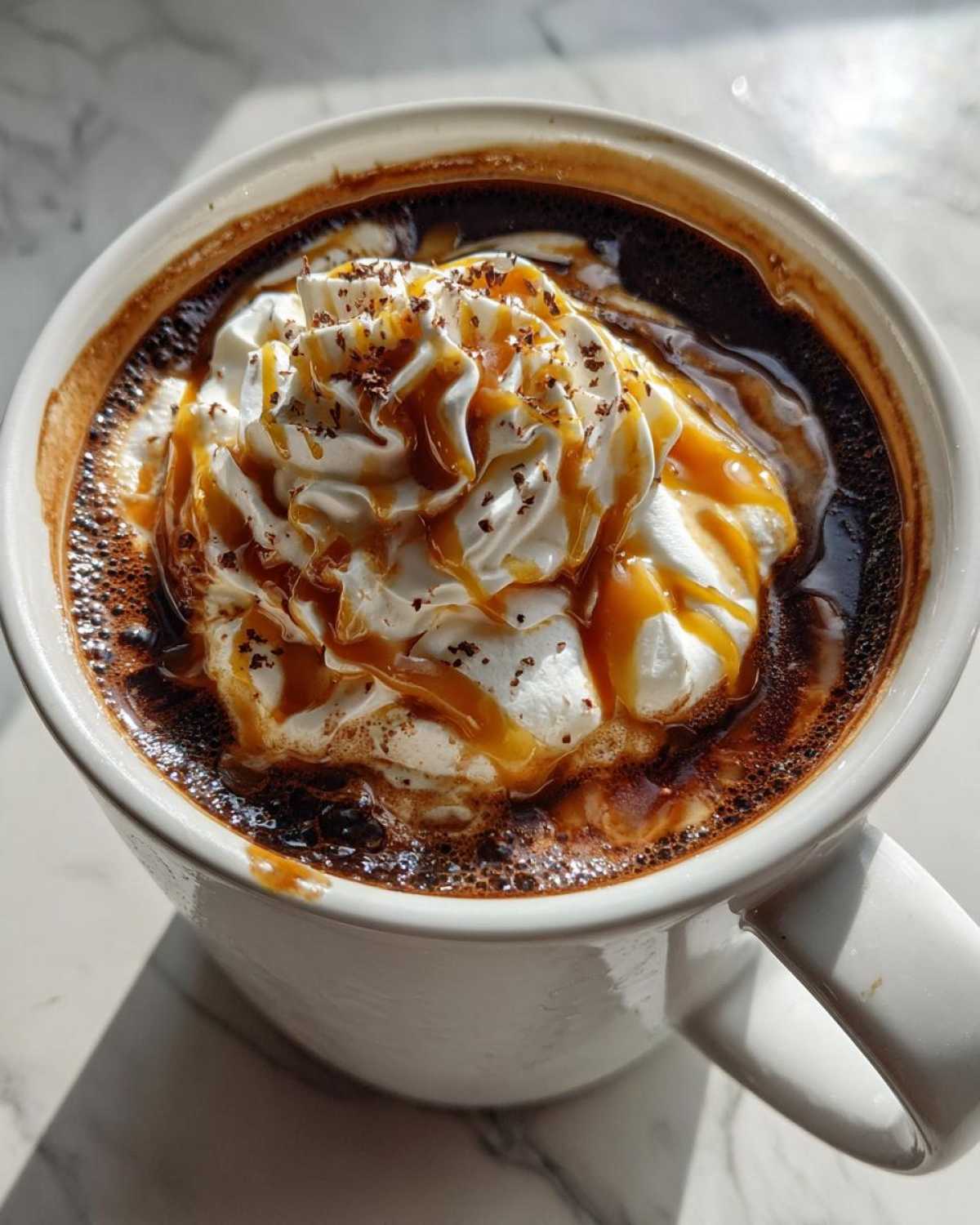 Caramel Mocha Latte - detail 2