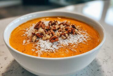 Carrot Cake Smoothie Bowl