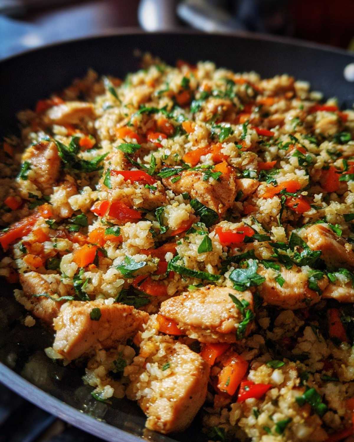 Cauliflower Rice Stir Fry - detail 1