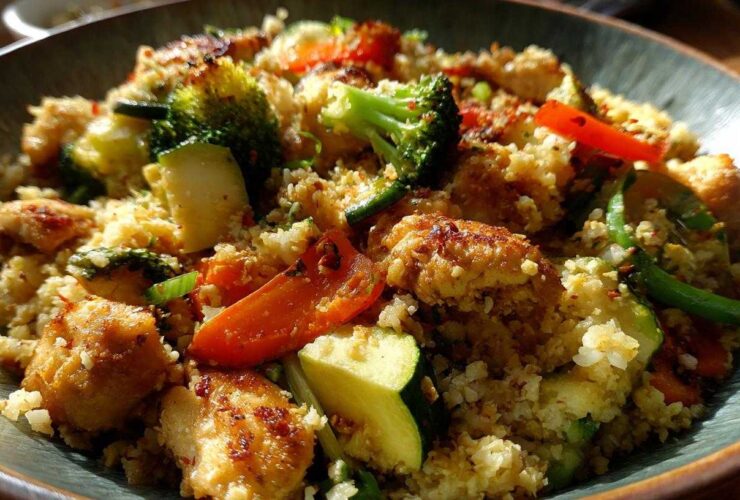 Cauliflower Rice Stir Fry