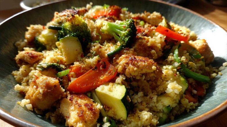 Cauliflower Rice Stir Fry