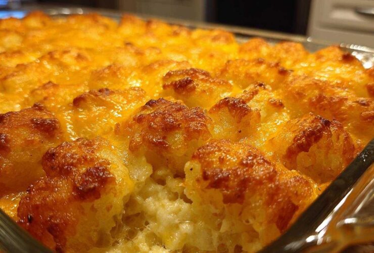 Cheesy Tater Tot Casserole