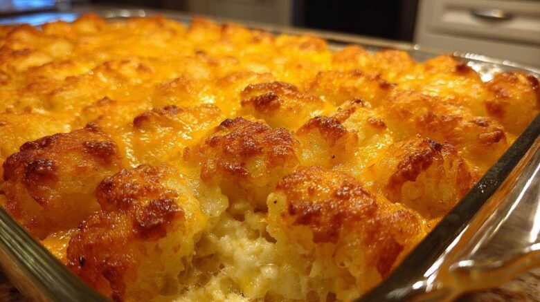 Cheesy Tater Tot Casserole