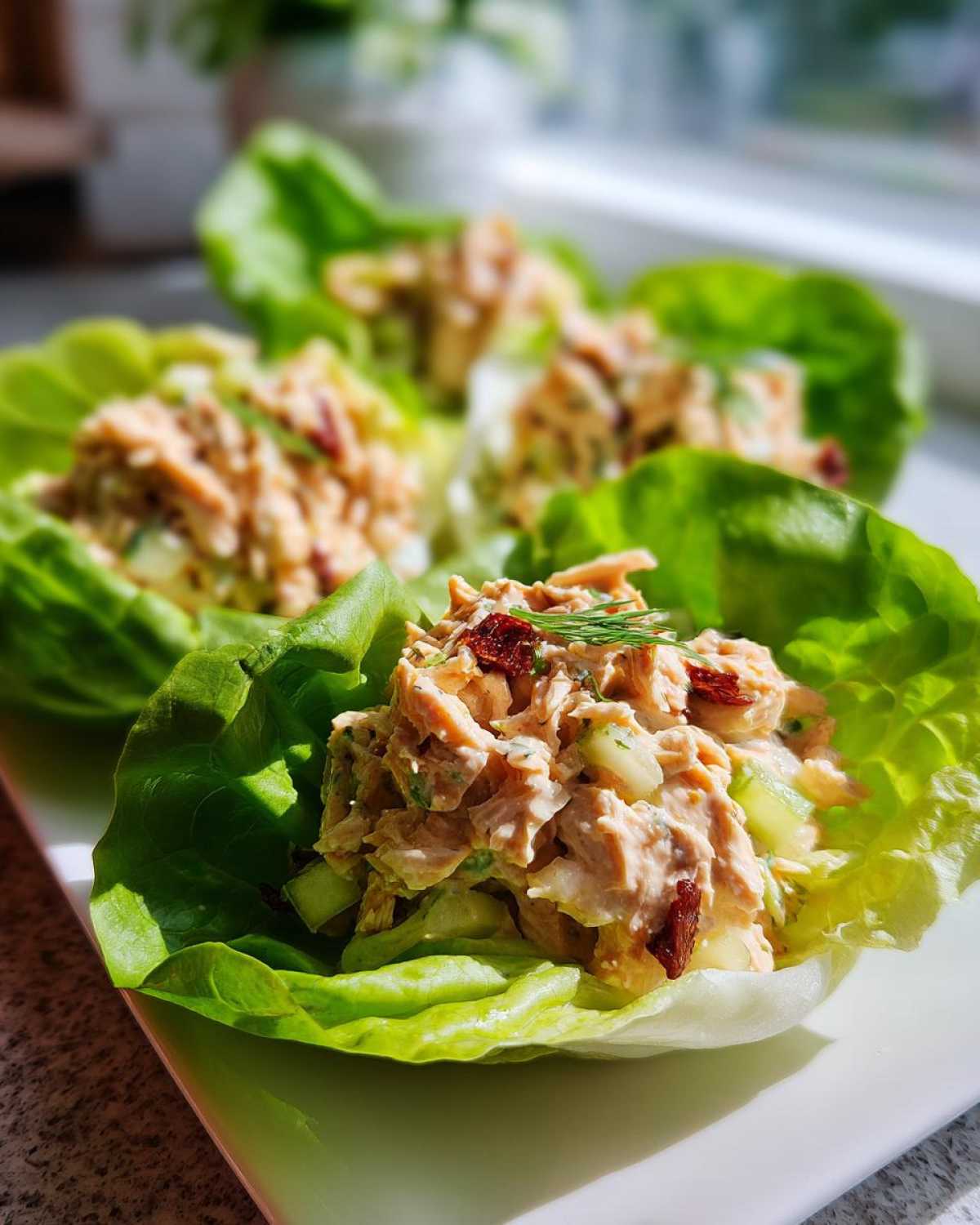 Chicken Salad Lettuce Cups - detail 1