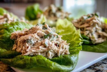 Chicken Salad Lettuce Cups