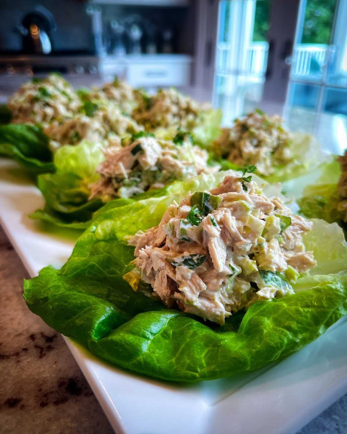 Chicken Salad Lettuce Cups - detail 4
