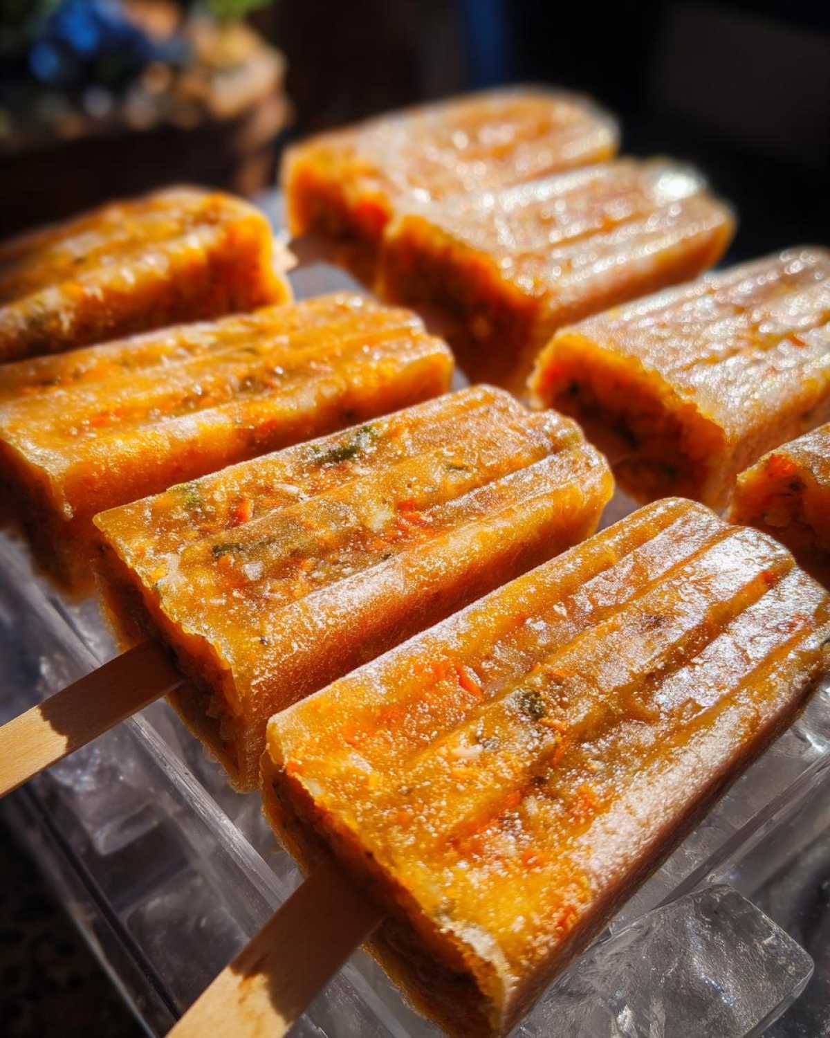 Chicken and Carrot Frozen Pup Pops - detail 4