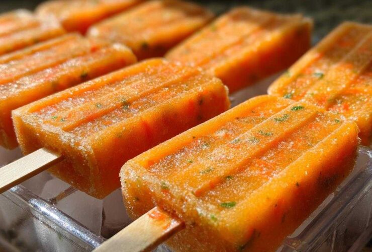 Chicken and Carrot Frozen Pup Pops