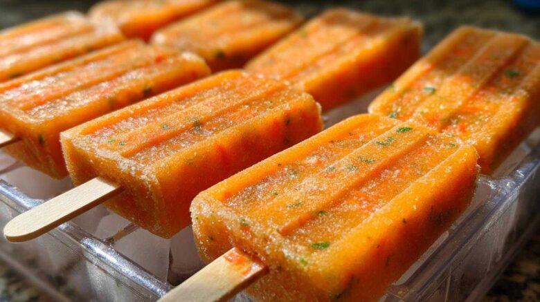 Chicken and Carrot Frozen Pup Pops