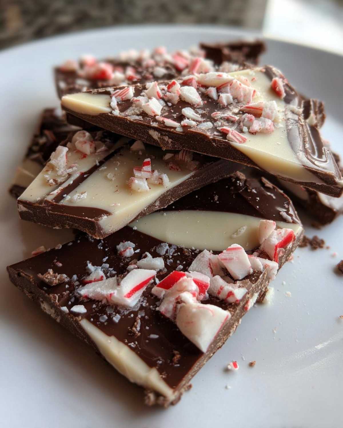 Chocolate Peppermint Bark - detail 1