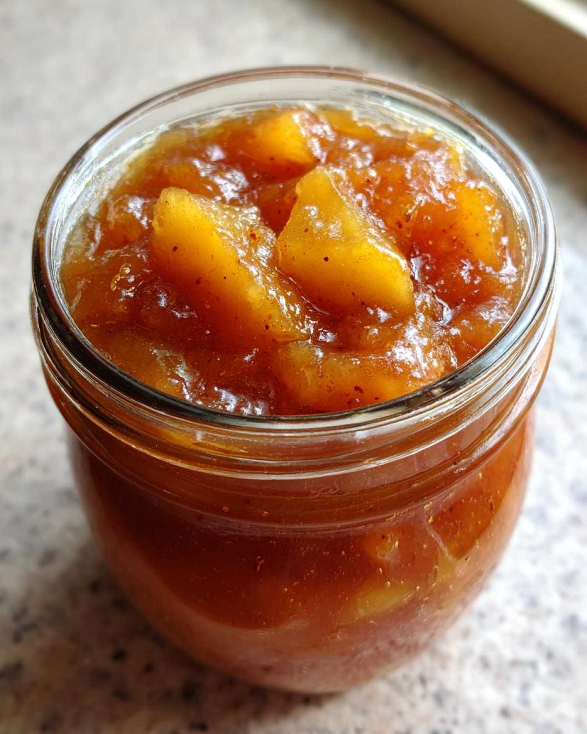 Cinnamon Peach Preserves - detail 4