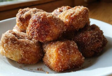 Cinnamon Sugar Pretzel Bites
