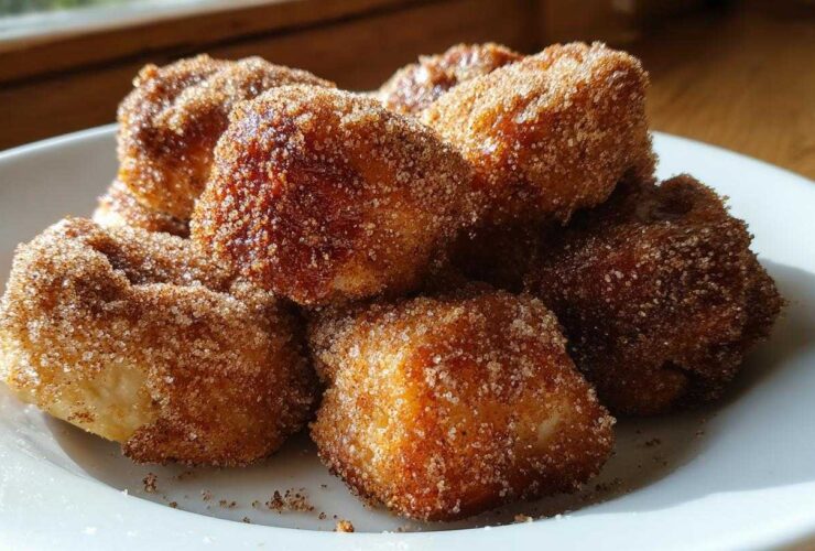 Cinnamon Sugar Pretzel Bites