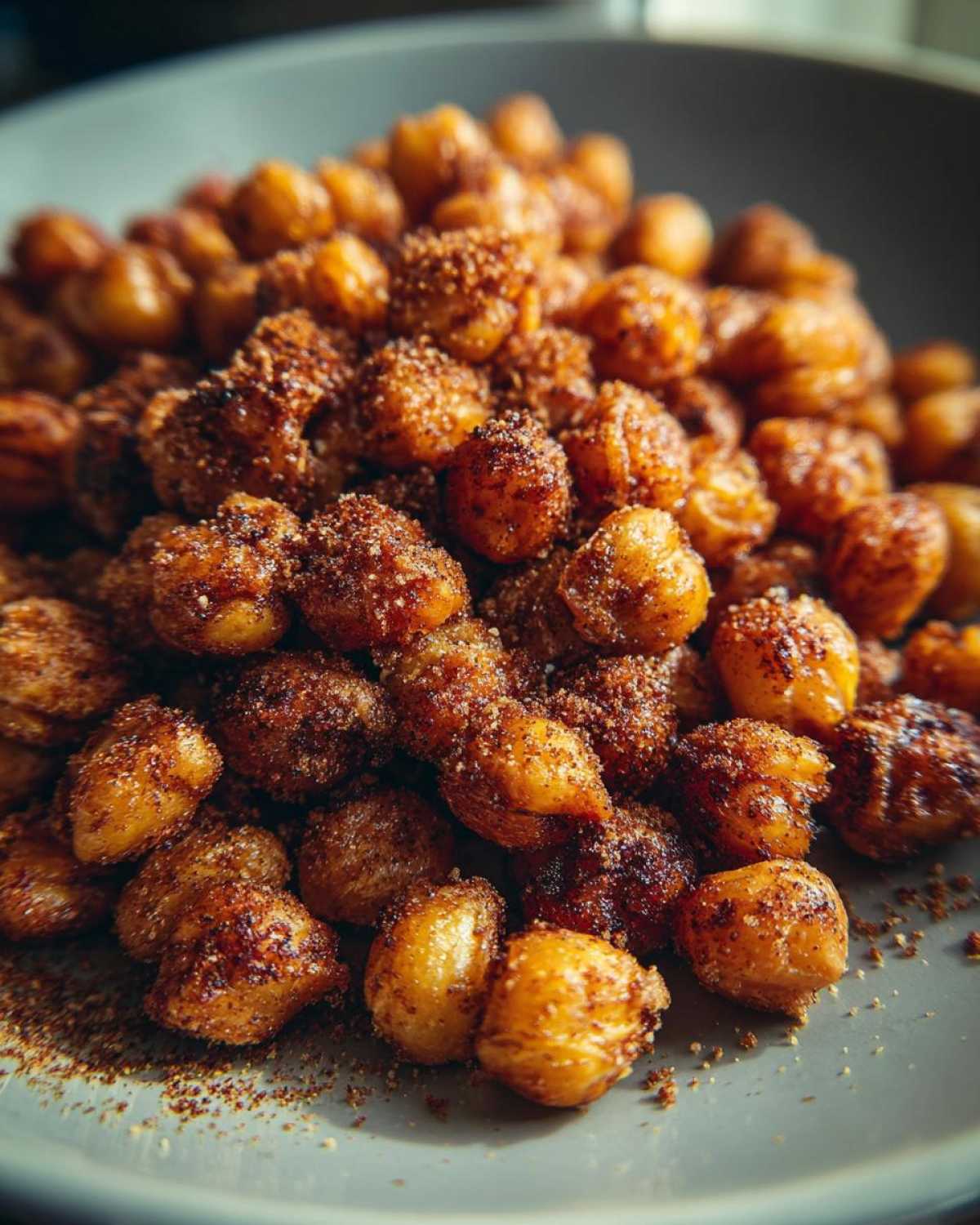 Cinnamon Sugar Roasted Chickpeas - detail 4