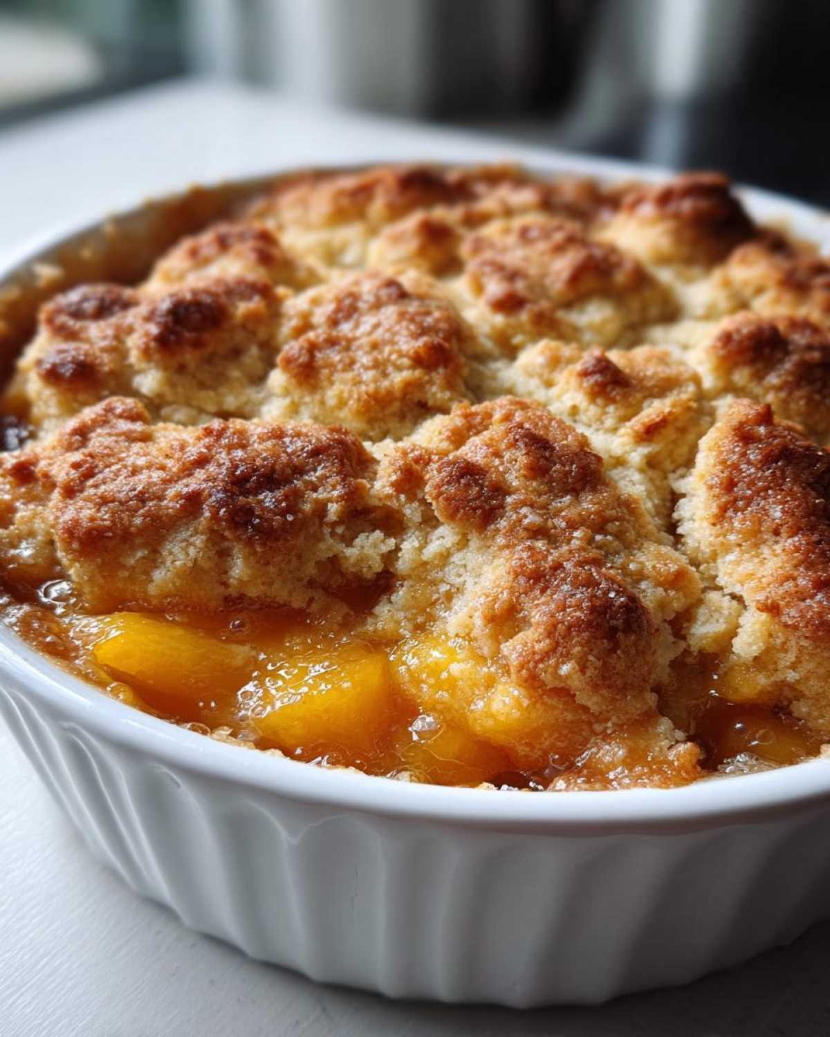 Classic Peach Cobbler - detail 3