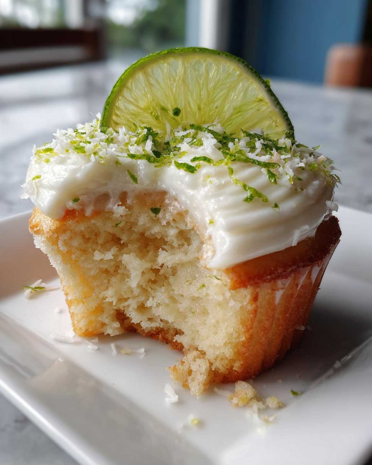 Coconut Lime Cupcakes - detail 3