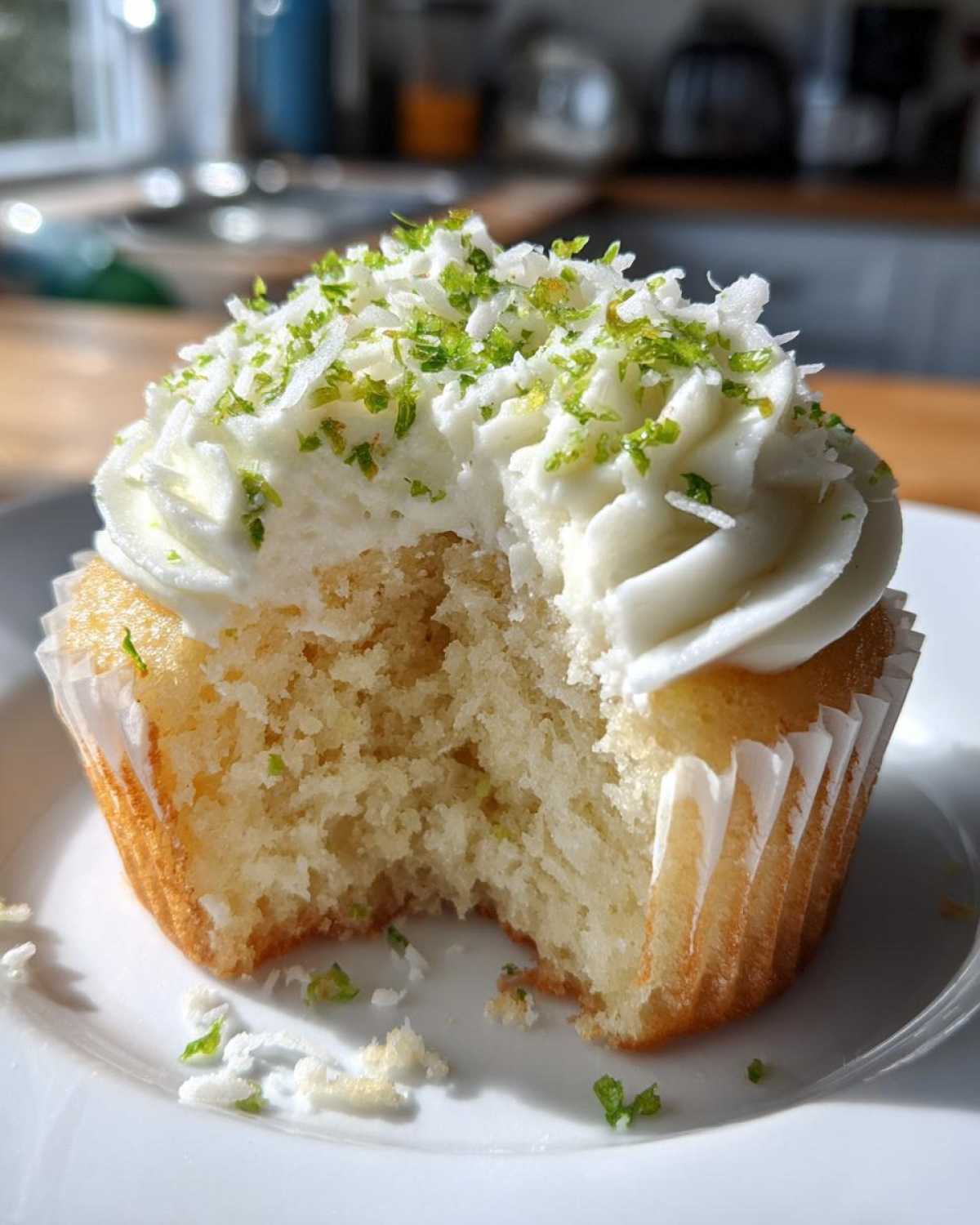 Coconut Lime Cupcakes - detail 4