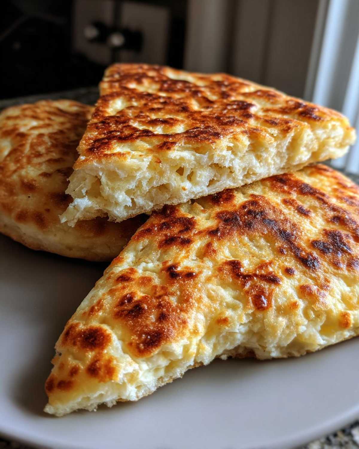 Cottage Cheese Flatbread - detail 3