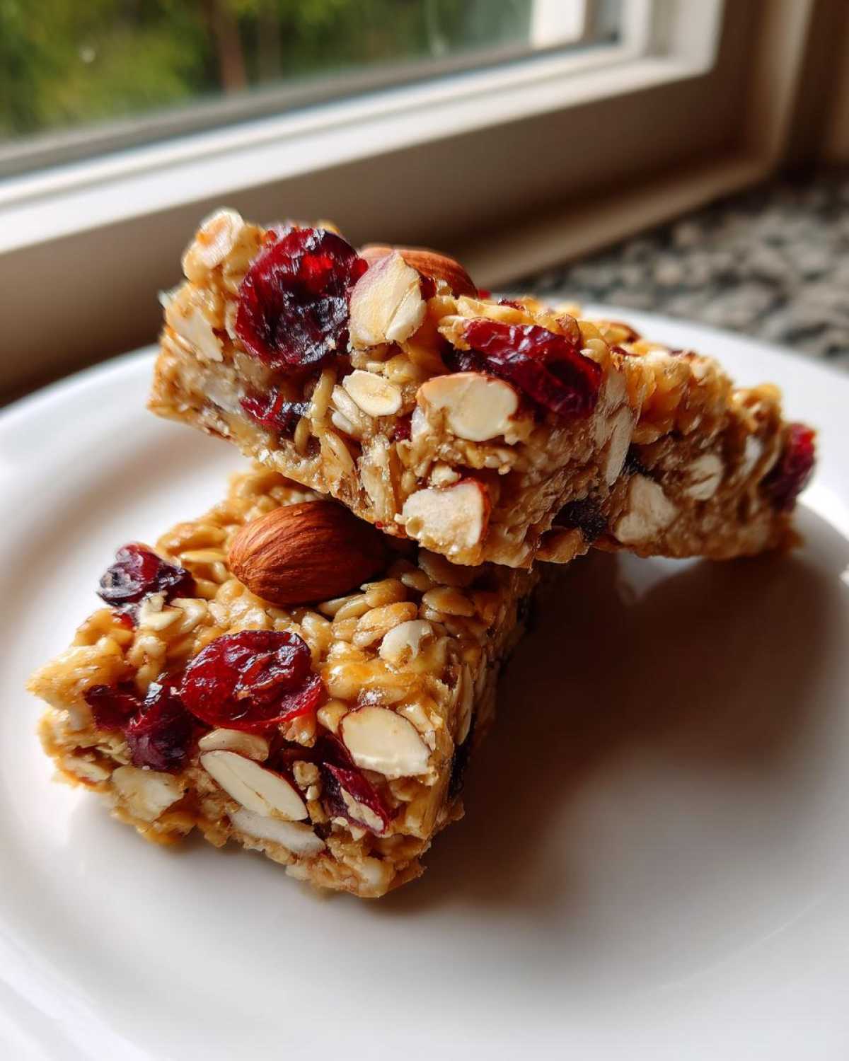 Cranberry Almond Granola Bars - detail 1