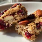 Cranberry Almond Granola Bars