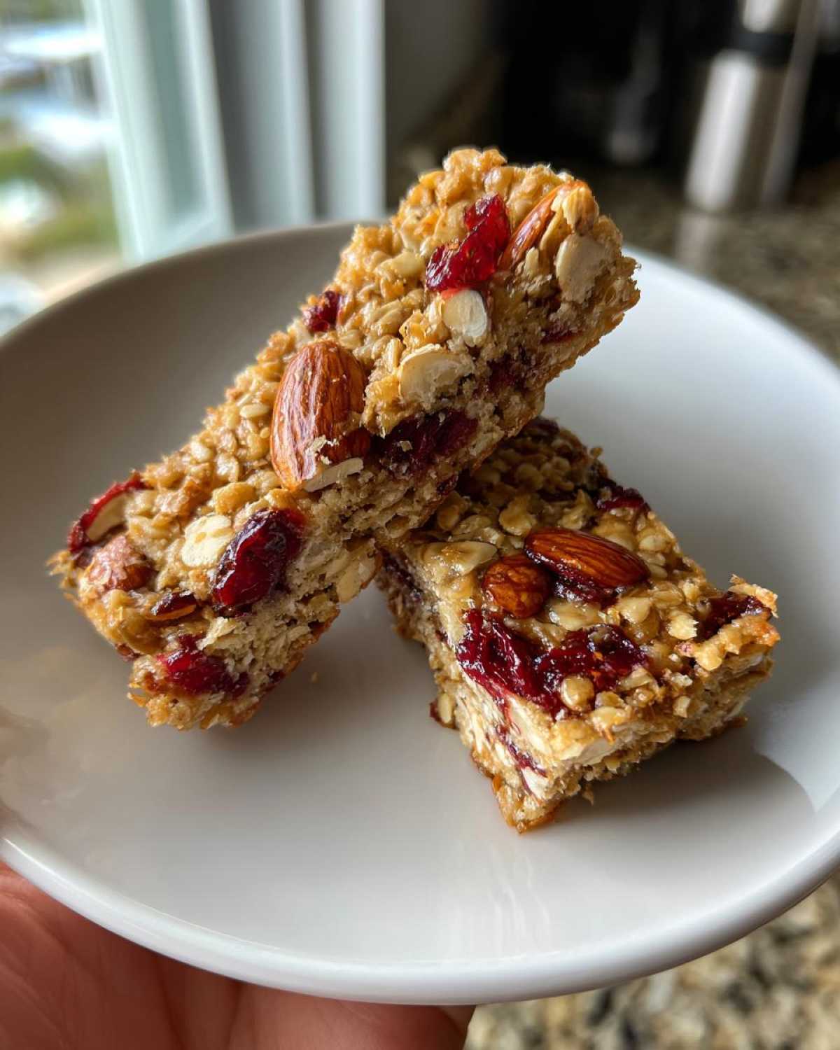Cranberry Almond Granola Bars - detail 2