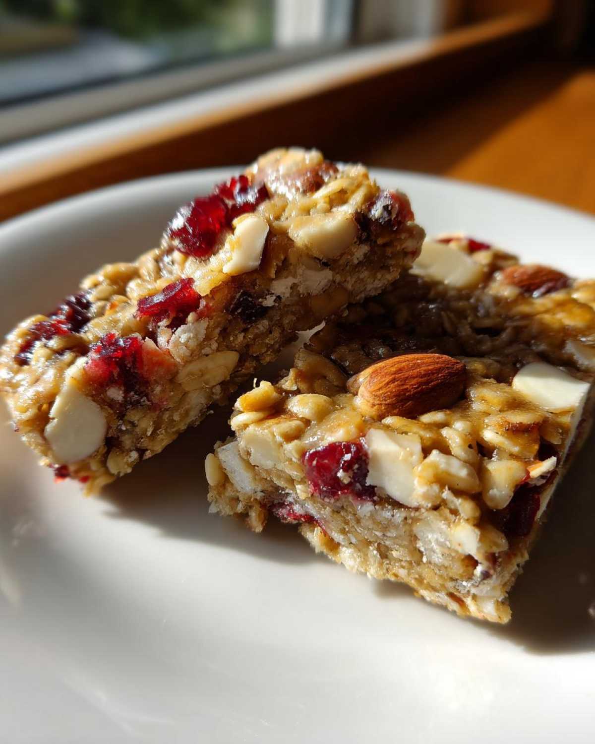 Cranberry Almond Granola Bars - detail 4