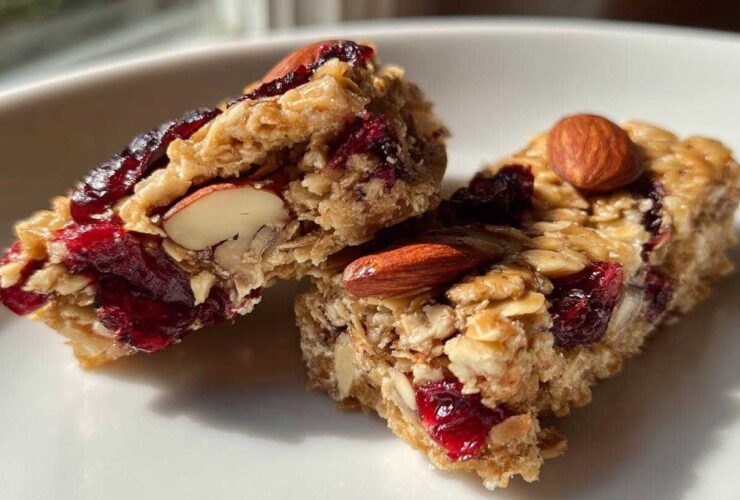 Cranberry Almond Granola Bars