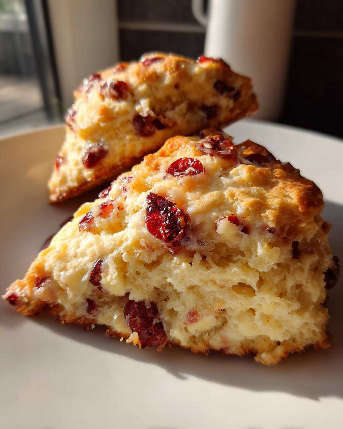 Cranberry Orange Scones - detail 3