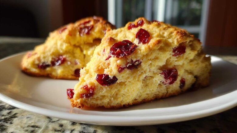 Cranberry Orange Scones