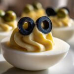 Creepy Crawly Deviled Eggs